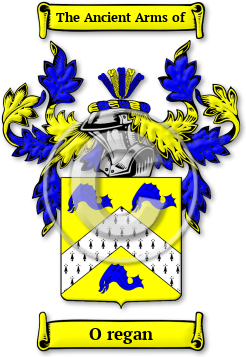 O regan Family Crest Download (JPG) Legacy Series - 600 DPI